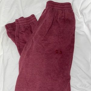 Victoria Secret PINK maroon sweatpants